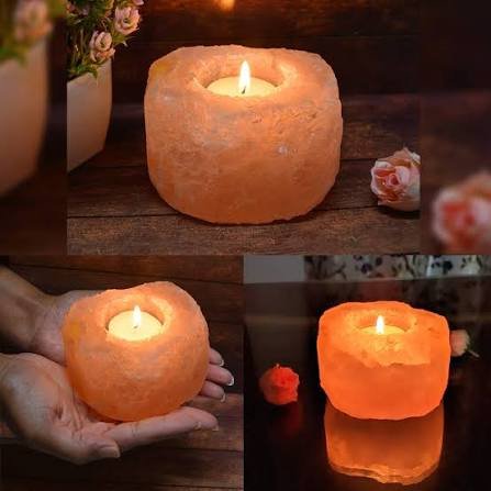 Salt Candle Holders